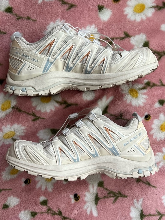 Salomon Shoes - Salomon XA PRO 3D White Sneakers